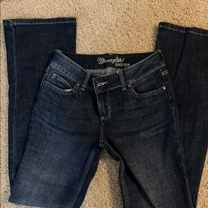 Wrangler Women's Boot Cut Jeans - Dark Blue